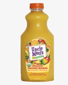 Organic Orange Mango Juice - Uncle Matt's Organic Pulp Free Orange Juice, HD Png Download, Transparent PNG