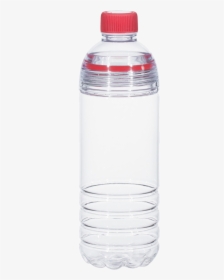 Mineral Water Bottle Png With Red Cap, Transparent Png, Transparent PNG