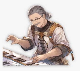 Nobuo Uematsu Gbf, HD Png Download, Transparent PNG