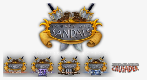 Swords And Sandals Classic Collection Logo - Poster, HD Png Download, Transparent PNG