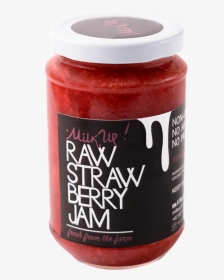 Raw Strawberry Jam 330ml, Glass, No Processed, Vegan - Paste, HD Png Download, Transparent PNG