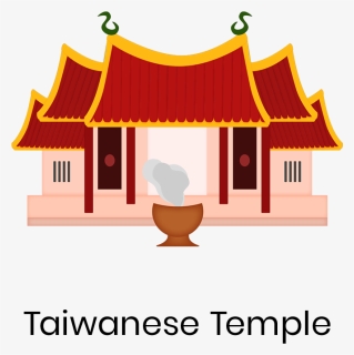 Transparent Temple Clipart - Taiwan Temple Clipart, HD Png Download, Transparent PNG