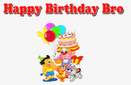 Happy Birthday Bro Png Transparent Image - Boy Birthday Background Png, Png Download, Transparent PNG