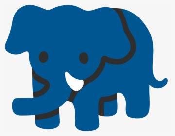 File - Emoji U1f418 - Svg - Elephant Emoji Clipart - Elephant Emoji Facebook, HD Png Download, Transparent PNG