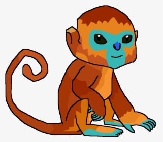 Golden Snub Nosed Monkey Cartoon, HD Png Download, Transparent PNG