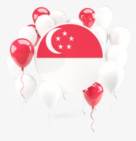 Round Flag With Balloons - Virgin Island Flag Balloon Frame, HD Png Download, Transparent PNG