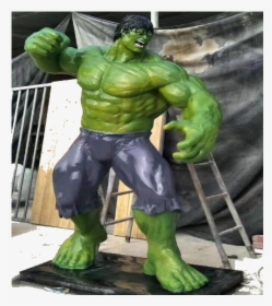 Fiber Hulk Statues - Hulk Fibra De Vidrio, HD Png Download, Transparent PNG