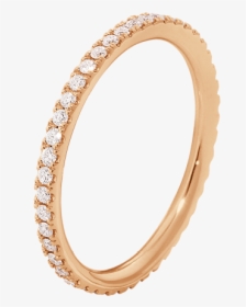 Rose Gold With Brilliant Cut Diamonds - Bangle, HD Png Download, Transparent PNG