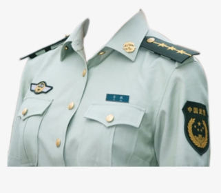 Chinese Police Uniform - Police Uniform Png, Transparent Png, Transparent PNG