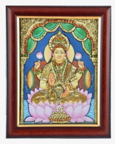 Mangala Arts Lakshmi Tanjore Acrylic Base Painting - Art, HD Png Download, Transparent PNG