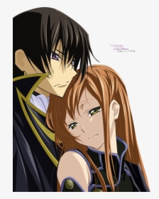 Love Status In Cartoon , Png Download - Lelouch X Shirley, Transparent Png, Transparent PNG