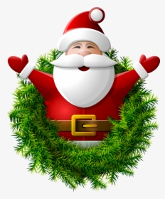 Santa Claus Face Png, Transparent Png, Transparent PNG