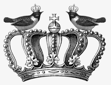 Transparent Transparent Queen Crown Png - Crown Png Vintage, Png Download, Transparent PNG