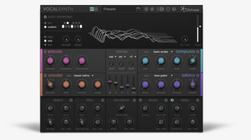 Izotope Vocalsynth, HD Png Download, Transparent PNG