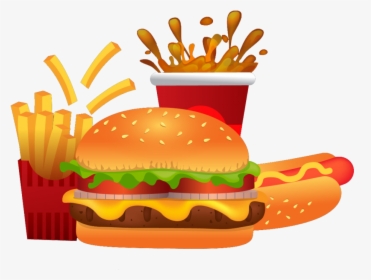 Burger Png Image Free Vector Download - Burger And Fries Clipart, Transparent Png, Transparent PNG