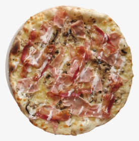 Double Cream, Ham,cheese, Bacon, Mushrooms - California-style Pizza, HD Png Download, Transparent PNG