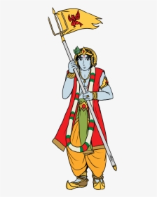Krishna Clipart Hare Krishna - Krishna Mahabharat Png, Transparent Png, Transparent PNG