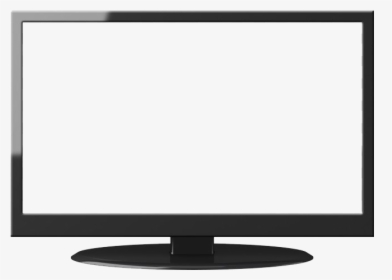 Lcd Computer Monitor Png Hd Image - Телевизор С Белым Экраном, Transparent Png, Transparent PNG