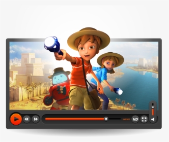 Superbook Academy Video Player - Superbook Academy, HD Png Download, Transparent PNG