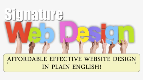 Signature Web Design, Affordable Web Design In Plain - Graphic Design, HD Png Download, Transparent PNG