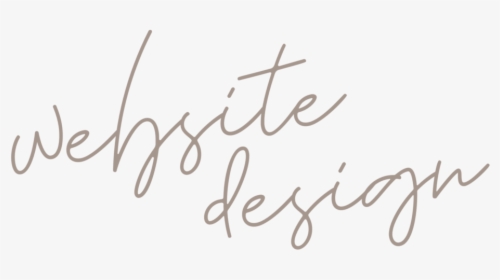 Website Design - Calligraphy, HD Png Download, Transparent PNG