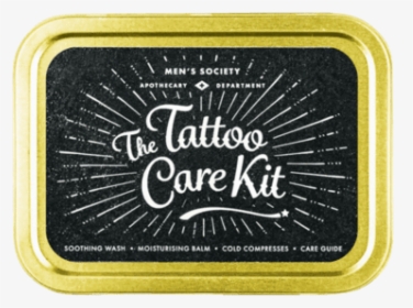 Tattoo Care Kit Design By Men S Society - Label, HD Png Download, Transparent PNG