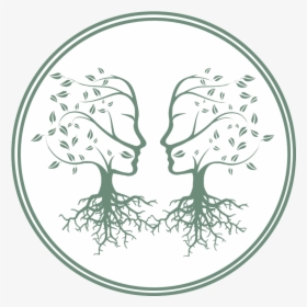Double Goddess - Lady Tree Wall Sticker, HD Png Download, Transparent PNG