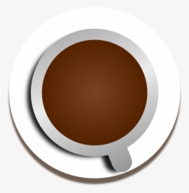 Transparent Cup Of Coffee Clipart - Circle, HD Png Download, Transparent PNG