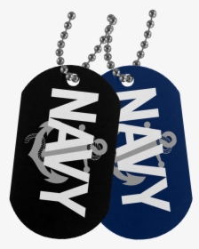 Navy Dog Tags - Pendant, HD Png Download, Transparent PNG