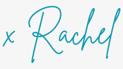 X Rachel Signature-02 - Calligraphy, HD Png Download, Transparent PNG