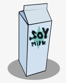 Soy Milk Milk Carton Kids Computer Icons - Soymilk Clipart, HD Png Download, Transparent PNG