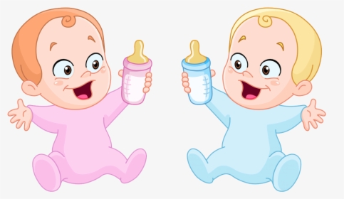 Transparent Drinking Milk Clipart - Animated Baby Bottle Png, Png Download, Transparent PNG