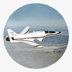 Nasa S Swept Wing Aircraft In Flight - Grumman X 29, HD Png Download, Transparent PNG