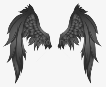 Free Png Download Black Wings Clipart Png Photo Png - Angel Wings Transparent Black, Png Download, Transparent PNG