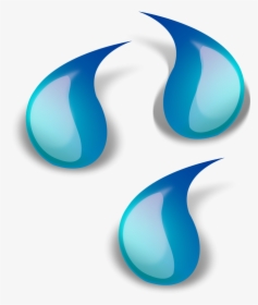 Clipart Of Moisture, Tear And Blue Teardrop , Transparent, HD Png Download, Transparent PNG