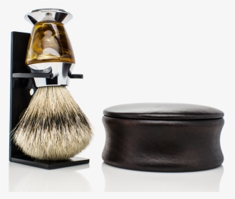 Shaving Kit With Luxurious Silvertip Badger Shaving - Makeup Brushes, HD Png Download, Transparent PNG