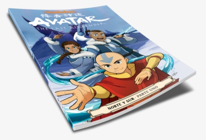 Avatar - The - Last - Airbender - Norte - Y - Sur - - Comics Avatar La Leyenda De Aang, HD Png Download, Transparent PNG