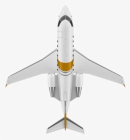 Private Jet Top View, HD Png Download, Transparent PNG