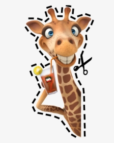 La Fresquita Promobigcolaven Recorta Tu Jirafa Pinterest - Funny Giraffe, HD Png Download, Transparent PNG