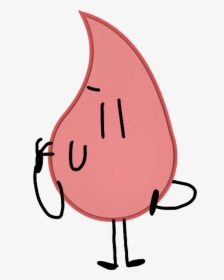 Blood Drop Cartoon Png, Transparent Png, Transparent PNG