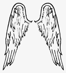 Closed Angel Wings Clip Art - Transparent Angel Wings Clip Art, HD Png Download, Transparent PNG
