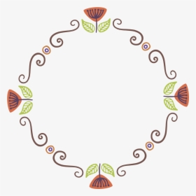 Free Floral Wreaths Laurels - Circle, HD Png Download, Transparent PNG