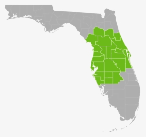 Map Of Florida, HD Png Download, Transparent PNG