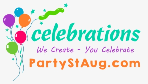 Shop Party Supplies - Text Celebrations Png, Transparent Png, Transparent PNG