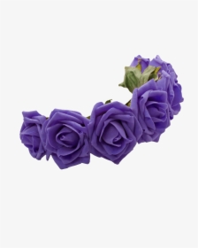 Purple Flower Crown Png, Transparent Png, Transparent PNG