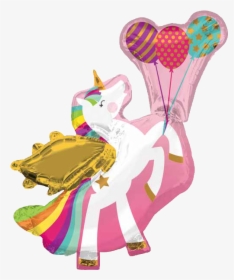 Mylar Magical Unicorn Balloon, HD Png Download, Transparent PNG