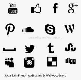 Social Media Icons Red Free, HD Png Download, Transparent PNG