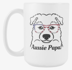 Australian Shepherd Papa - Pug, HD Png Download, Transparent PNG