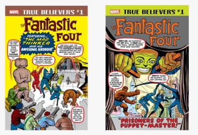 Fantastic Four Puppet Master Comic, HD Png Download, Transparent PNG
