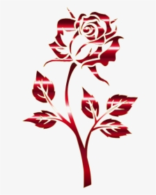 Rose Clipart Headband - Beauty And The Beast Rose Svg, HD Png Download, Transparent PNG